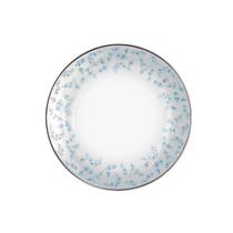 Prato Sobremesa 19cm Porcelana Schmidt - Dec Sensile Blu 2424