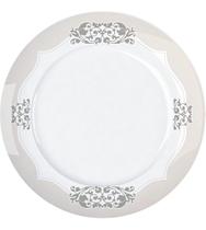Prato Sobremesa 21,5cm Versa Perola Porcelana Germer Prato Sobremesa 21,5cm Versa Perola Porcelana Germer