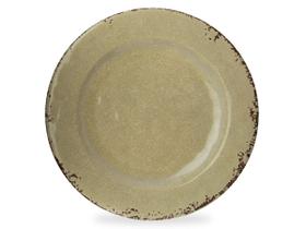 Prato Sobremesa 22cm Cream em Louça Melamina - Prattos