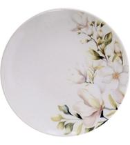 Prato Sobremesa Avulso 21cm Magnolia Porcelana Tramontina