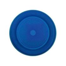 Prato Sobremesa Biodegradável 15cm Azul Trik - 10 unid Prato Sobremesa Biodegradável 15cm Azul Trik - 10 unid