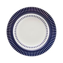 Prato Sobremesa Biona Colb em Cerâmica Decorada 18 cm - Oxford