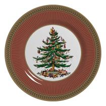 Prato Sobremesa Celebrate Vermelho Natalino Plus 8094-103 - Alleanza