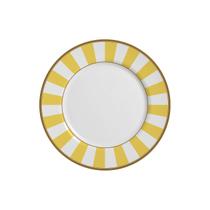 Prato Sobremesa Cerâmica Branca 21cm - Alleanza