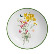 Prato Sobremesa Coup Jardim Campestre 21cm Cerâmica Alleanza Prato Sobremesa Coup Jardim Campestre 21cm Cerâmica Alleanza