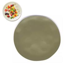 Prato Sobremesa De Bambu 19,5 Cm Decorativo Mesa Posta Prato Sobremesa De Bambu 19,5 Cm Decorativo Mesa Posta