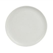 Prato Sobremesa De Cerâmica Branco 23,5 Cm D0989 Prato Sobremesa De Cerâmica Branco 23,5 Cm D0989