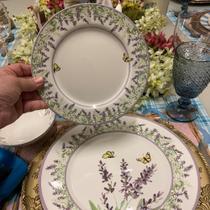 Prato Sobremesa Em Cerâmica Blessed Easter Plus III Alleanza - Cx