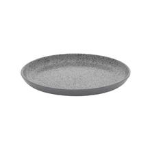 Prato Sobremesa em Cerâmica Flat Chumbo Gray 20cm - Oxford