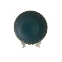 Prato Sobremesa Em Cerâmica Matt Dark Green We Make - Un