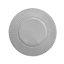 Prato Sobremesa em Cerâmica Risqué Branco 20,5cm - 1 un.