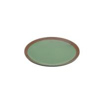 Prato sobremesa em melamina Haus Pampelonne 22,5x1,7cm verde Prato sobremesa em melamina Haus Pampelonne 22,5x1,7cm verde