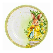 Prato Sobremesa Estampa Doce Limone Páscoa Prato Sobremesa Estampa Doce Limone Páscoa