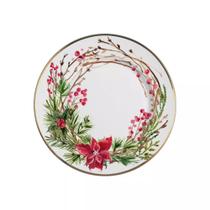 Prato Sobremesa Guirlanda Premium Edition Alleanza 6 Peças