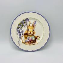 Prato Sobremesa Lolly estampa Coelho - Alleanza