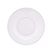 Prato Sobremesa Melamina Basic Branco Lyor 18cm Prato Sobremesa Melamina Basic Branco Lyor 18cm