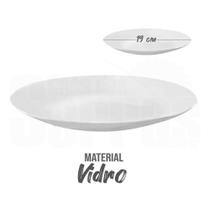 Prato sobremesa opaline cosmo temperado 19cm yangzi