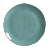 Prato Sobremesa Orgânico Curcaçao Verde Stoneware Porto Brasil