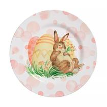 Prato Sobremesa Páscoa Color Rabbits 1156-103 - Alleanza