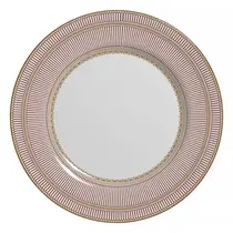 Prato Sobremesa Plissan Rendado Vermelho Plus 1063-103 - Alleanza