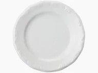 Prato Sobremesa Porcelana Schmidt Branco 19cm Pomerode