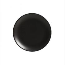 Prato Sobremesa Preto Acetinado 1O Classific. Prato Sobremesa Preto Acetinado 1O Classific.