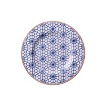 Prato Sobremesa Tramontina Abstratta Porcelana Decorada 21cm