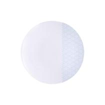 Prato Sobremesa Tramontina Aquarius em Porcelana Decorada 21 cm Prato Sobremesa Tramontina Aquarius em Porcelana Decorada 21 cm