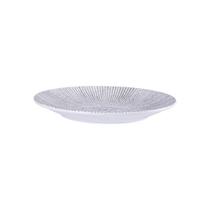 Prato Sobremesa Tramontina Diamantina MaxForce em Porcelana 23 cm Prato Sobremesa Tramontina Diamantina MaxForce em Porcelana 23 cm
