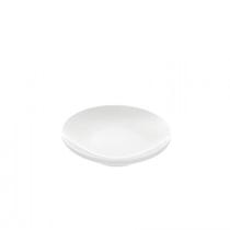 Prato Sobremesa Tramontina Leonora Porcelana Branca 19cm