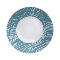 Prato Sobremesa Tramontina Porcelana Decorada Clarice 19cm