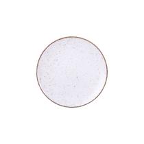 Prato Sobremesa Tramontina Rustico Marrom MaxForce em Porcelana 19 cm Prato Sobremesa Tramontina Rustico Marrom MaxForce em Porcelana 19 cm