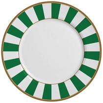 Prato Sousplat Stripe Verde Plus 34cm 1214-119 - Alleanza