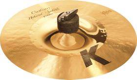 Prato Splash Avedis Zildjian K Custom Hybrid 9 em bronze fundido