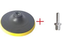 Prato suporte 150mm rosca m14 + adaptador furadeira