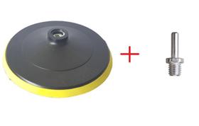 Prato suporte 180mm rosca m14 + adaptador furadeira