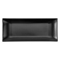 Prato sushi-sashimi ret. 22x9cm melamina prof. black - gourmet mix Prato sushi-sashimi ret. 22x9cm melamina prof. black - gourmet mix