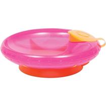 Prato Térmico Buba Com Ventosa Rosa Prato Térmico Buba Com Ventosa Rosa