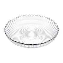 Prato Travessa Petisqueira Decorativa Bolo Fruteira Saladeira Rosca Sobremesa Pão Fruta Vidro Grosso Forte Elegante