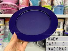 Prato Tupperware Outdoor Azul - 24,7 cm