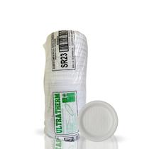 Prato Ultratherm Raso 23cm para Refeições com 100 unidades - ULTRA DESCARTÁVEIS