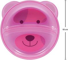 Prato Ursinho Com Divisória Buba Prato Ursinho Com Divisória Buba