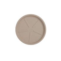 Prato Vasart Para Vaso Redondo Areia - 28 x 3 cm Prato Vasart Para Vaso Redondo Areia - 28 x 3 cm