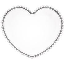 Prato Wolff Coração Pearl Cristal De Chumbo Transparente Prato Wolff Coração Pearl Cristal De Chumbo Transparente