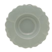 Prato Wolff Francy de Porcelana Menta 23cm x 5cm