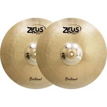 Prato Zeus Brilliant Hi-Hat 14" ZBHH14 Prato Zeus Brilliant Hi-Hat 14" ZBHH14