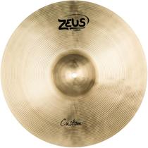 Prato Zeus Custom Crash 18" Zcc18 Bronze B20 Ataque