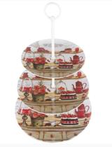 Pratos 3 Andares para Doces 20-25-30cm Wincy Ref.50018 Pratos 3 Andares para Doces 20-25-30cm Wincy Ref.50018