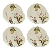 Pratos 4 Peças 22cm Sobremesa 4 Unidades 28cm Almoço Jantar Pratos 4 Peças 22cm Sobremesa 4 Unidades 28cm Almoço Jantar