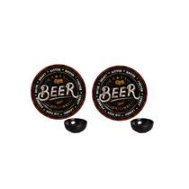 Pratos Beer Mini Tigelas Bowl Molheira Kit Cerveja Presente 4un